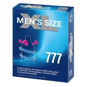 Стимулирующая насадка на пенис MEN SIZE 777 - Sitabella - в Сургуте купить с доставкой