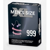 Стимулирующая насадка на пенис MEN SIZE 999 - Sitabella - в Сургуте купить с доставкой