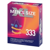 Стимулирующая насадка на пенис MEN SIZE 333 - Sitabella - в Сургуте купить с доставкой