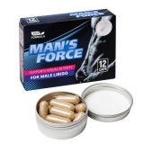 Пищевой концентрат для мужчин MANS FORCE  - 12 капсул - Sitabella - купить с доставкой в Сургуте