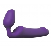 Фиолетовый безремневой страпон Queens L - Adrien Lastic - купить с доставкой в Сургуте