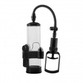 Прозрачная вакуумная помпа с вибрацией Vibrating Penis Pump - Dream Toys - в Сургуте купить с доставкой