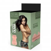 Телесный мастурбатор-вагина Olivia - Dream Toys - в Сургуте купить с доставкой