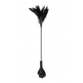 Двусторонний стек-щекоталка Sweet Caress Feather Whip - 58 см. - Sweet Caress - купить с доставкой в Сургуте