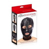 Маска-шлем с прорезями для глаз и рта - Fetish Tentation - купить с доставкой в Сургуте