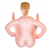 Надувная секс-кукла с реалистичной головой и поднятыми ножками - ToyFa - в Сургуте купить с доставкой