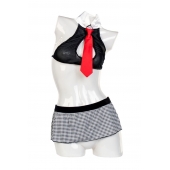 Надувная секс-кукла с реалистичной головой в костюме учительницы - ToyFa - в Сургуте купить с доставкой