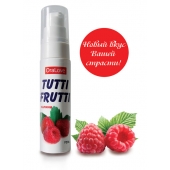 Гель-смазка Tutti-frutti с малиновым вкусом - 30 гр. - Биоритм - купить с доставкой в Сургуте