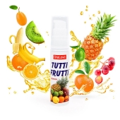Гель-смазка Tutti-frutti со вкусом тропических фруктов - 30 гр. - Биоритм - купить с доставкой в Сургуте