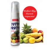 Гель-смазка Tutti-frutti со вкусом тропических фруктов - 30 гр. - Биоритм - купить с доставкой в Сургуте
