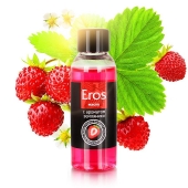 Массажное масло Eros fantasy с ароматом земляники - 50 мл. - Биоритм - купить с доставкой в Сургуте