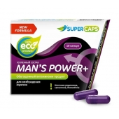 Возбуждающее средство для мужчин Mans Power plus - 10 капсул (0,35 гр.) +1 в подарок - SuperCaps - купить с доставкой в Сургуте