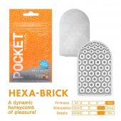 Карманный мастурбатор HEXA-BRICK - Tenga - в Сургуте купить с доставкой