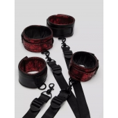 Изысканный набор фиксаций на кровати Reversible Under Mattress Restraint Set - Fifty Shades of Grey - купить с доставкой в Сургуте