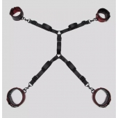 Изысканный набор фиксаций на кровати Reversible Under Mattress Restraint Set - Fifty Shades of Grey - купить с доставкой в Сургуте