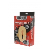 Мастурбатор-вагина с вибрацией и выносным пультом управления REALSTUFF SMOOTH   BALD - Dream Toys - в Сургуте купить с доставкой