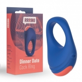 Синее эрекционное кольцо RRRING Dinner Date Cock Ring - FeelzToys - в Сургуте купить с доставкой