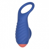 Синее эрекционное кольцо RRRING One Nighter Cock Ring - FeelzToys - в Сургуте купить с доставкой