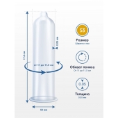 Презервативы MY.SIZE размер 53 - 10 шт. - My.Size - купить с доставкой в Сургуте