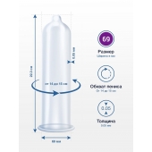 Презервативы MY.SIZE размер 69 - 10 шт. - My.Size - купить с доставкой в Сургуте