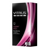 Ультратонкие презервативы VITALIS PREMIUM super thin - 12 шт. - Vitalis - купить с доставкой в Сургуте