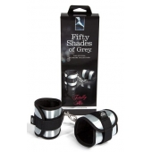 Серо-черные наручники Totally His - Fifty Shades of Grey - купить с доставкой в Сургуте