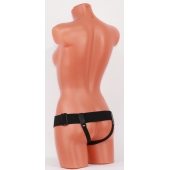 Универсальные черные трусики для страпона - БДСМ Арсенал - купить с доставкой в Сургуте