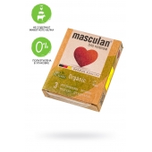 Экологически чистые презервативы Masculan Organic - 3 шт. - Masculan - купить с доставкой в Сургуте