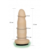 Телесная насадка Harness - 13,3 см. - LOVETOY (А-Полимер) - купить с доставкой в Сургуте