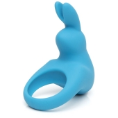 Голубое эрекционное виброкольцо Happy Rabbit Rechargeable Rabbit Cock Ring - Happy Rabbit - в Сургуте купить с доставкой