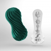 Мастурбатор Tenga Flex Fizzy Green - Tenga - в Сургуте купить с доставкой