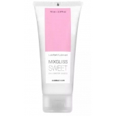 Смазка на водной основе Mixgliss Sweet с ароматом бабл-гам - 70 мл. - Mixgliss - купить с доставкой в Сургуте