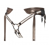 Бронзовый пояс для насадок Desirous Harness - Strap-on-me - купить с доставкой в Сургуте