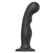 Черная насадка Strap-On-Me Dildo Plug P G size XXL - Strap-on-me - купить с доставкой в Сургуте