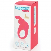 Розовое эрекционное виброкольцо Happy Rabbit Rechargeable Rabbit Cock Ring - Happy Rabbit - в Сургуте купить с доставкой