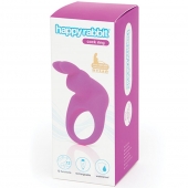 Фиолетовое эрекционное виброкольцо Happy Rabbit Rechargeable Rabbit Cock Ring - Happy Rabbit - в Сургуте купить с доставкой
