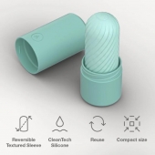 Мятный двусторонний мастурбатор Arcwave Ghost Pocket Stroker - Arcwave - в Сургуте купить с доставкой