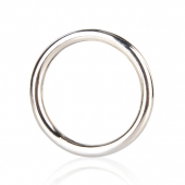 Стальное эрекционное кольцо STEEL COCK RING - 4.5 см. - BlueLine - в Сургуте купить с доставкой