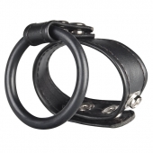 Двойное кольцо выносливости на пенис DUAL STAMINA RING - BlueLine - в Сургуте купить с доставкой