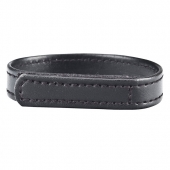 Кольцо на пенис из искусственной кожи на липучке VELCRO COCK RING - 5 см. - BlueLine - в Сургуте купить с доставкой