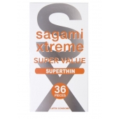 Ультратонкие презервативы Sagami Xtreme Superthin - 36 шт. - Sagami - купить с доставкой в Сургуте
