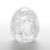 Мастурбатор-яйцо Keith Haring EGG DANCE - Tenga - в Сургуте купить с доставкой