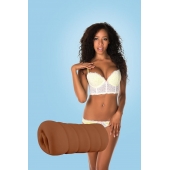 Коричневый мастурбатор-вагина BRIANNA - Dream Toys - в Сургуте купить с доставкой