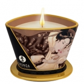 Массажная свеча Intoxicatin Chocolate с ароматом шоколада - 170 мл. - Shunga - купить с доставкой в Сургуте