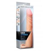 Телесная насадка на пенис Cock Xtender - 17,7 см. - Blush Novelties - в Сургуте купить с доставкой