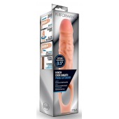 Телесная насадка на пенис 9 Inch Cock Sheath Extender - 22,2 см. - Blush Novelties - в Сургуте купить с доставкой