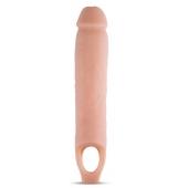 Телесная насадка на пенис 11.5 Inch Cock Sheath Penis Extender - 29,2 см. - Blush Novelties - в Сургуте купить с доставкой