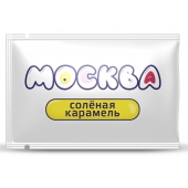 Универсальная смазка с ароматом солёной карамели  Москва Вкусная  - 10 мл. - Москва - купить с доставкой в Сургуте