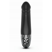 Черный вибратор с электростимуляцией Real Deal Neal - 16,5 см. - MyStim - купить с доставкой в Сургуте