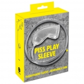 Прозрачная насадка на пенис Piss Play Sleeve для игр с мочеиспусканием - Orion - купить с доставкой в Сургуте
